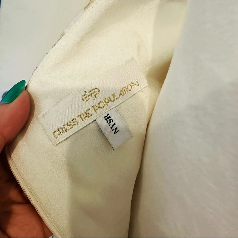 Dress the Population Women's Layla Sweetheart Fit and Flare Midi Dress XS 0 $298 - Picture 4 of 7